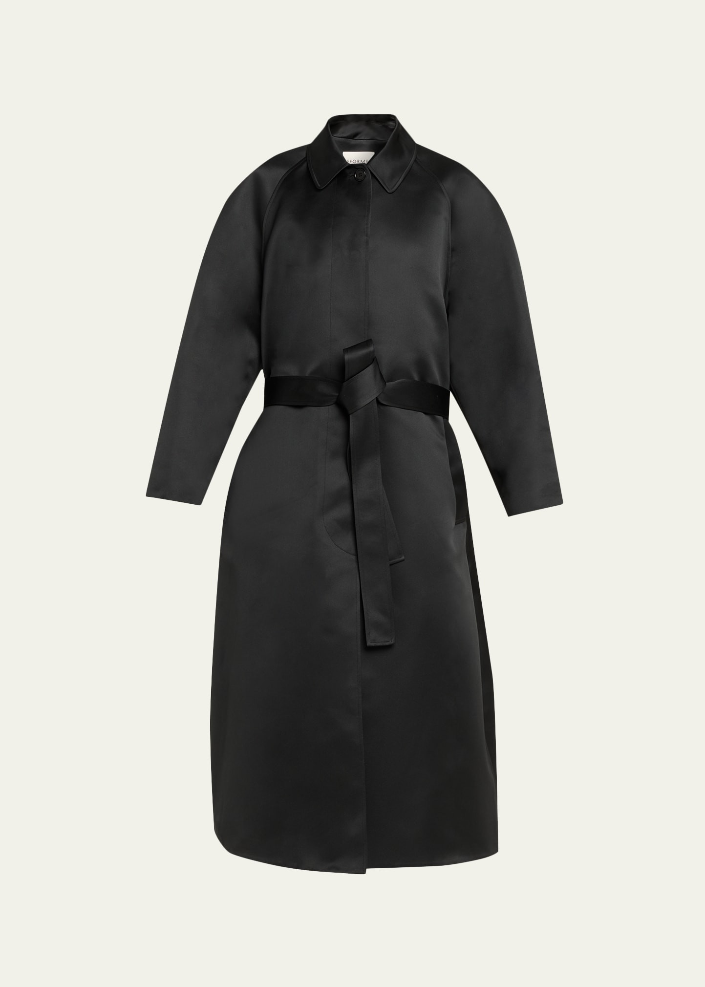 FForme Koharu Duchesse Satin Oversized Coat | Bergdorf Goodman