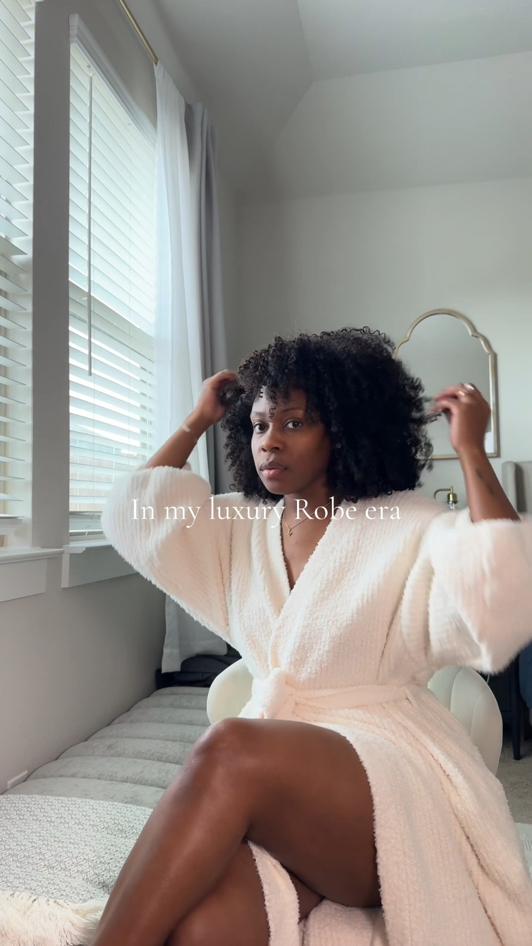 In my luxury robe era. #amazonfinds #bathrobe #robes #luxurybathrobe #plushrobes #amazonrobe 