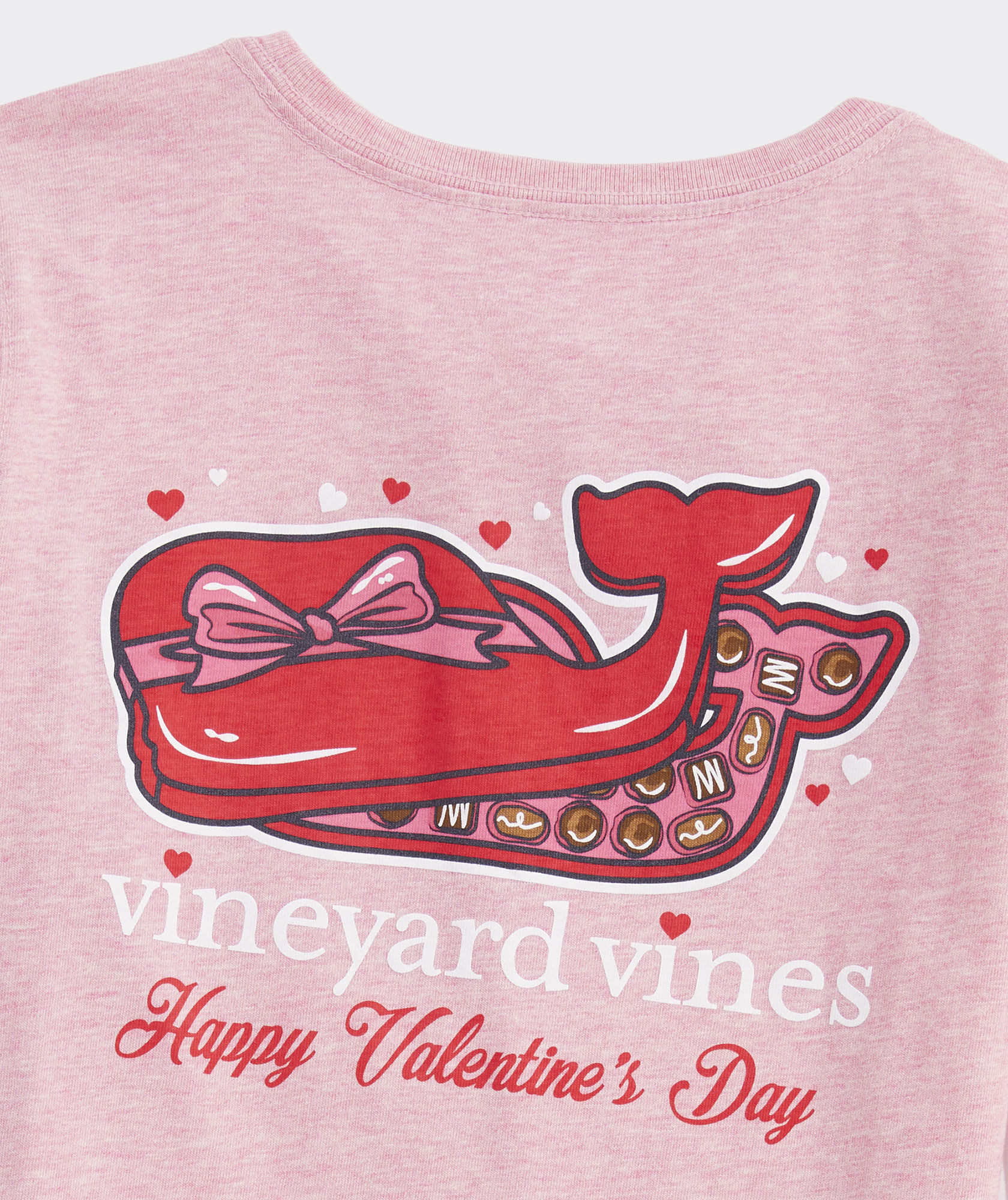 Girls' Chocolate Whale Box Long-Sleeve Pocket Tee | vineyard vines