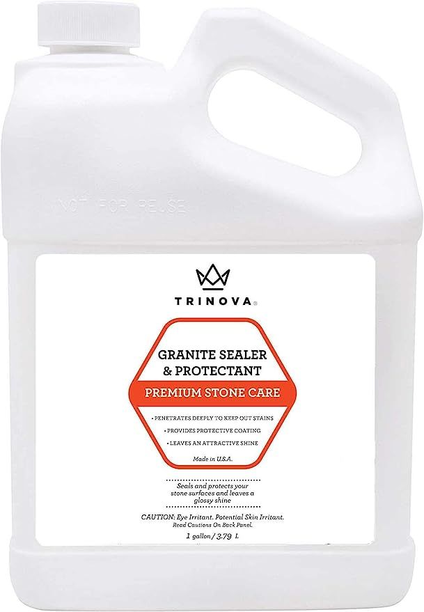 TriNova Granite Sealer & Protector Gallon Refill- Made in USA, Best Stone Polish, Protectant & Ca... | Amazon (US)
