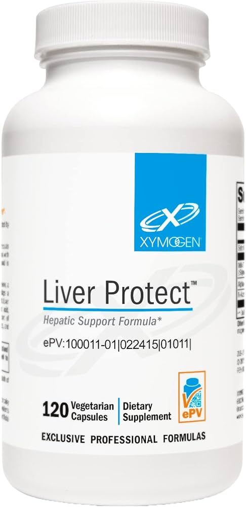 XYMOGEN Liver Protect - Supports Liver Health + Glutathione Production - Milk Thistle Extract, AL... | Amazon (US)