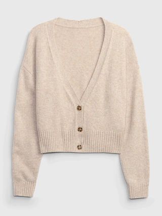 CashSoft Cropped Cardigan | Gap (US)