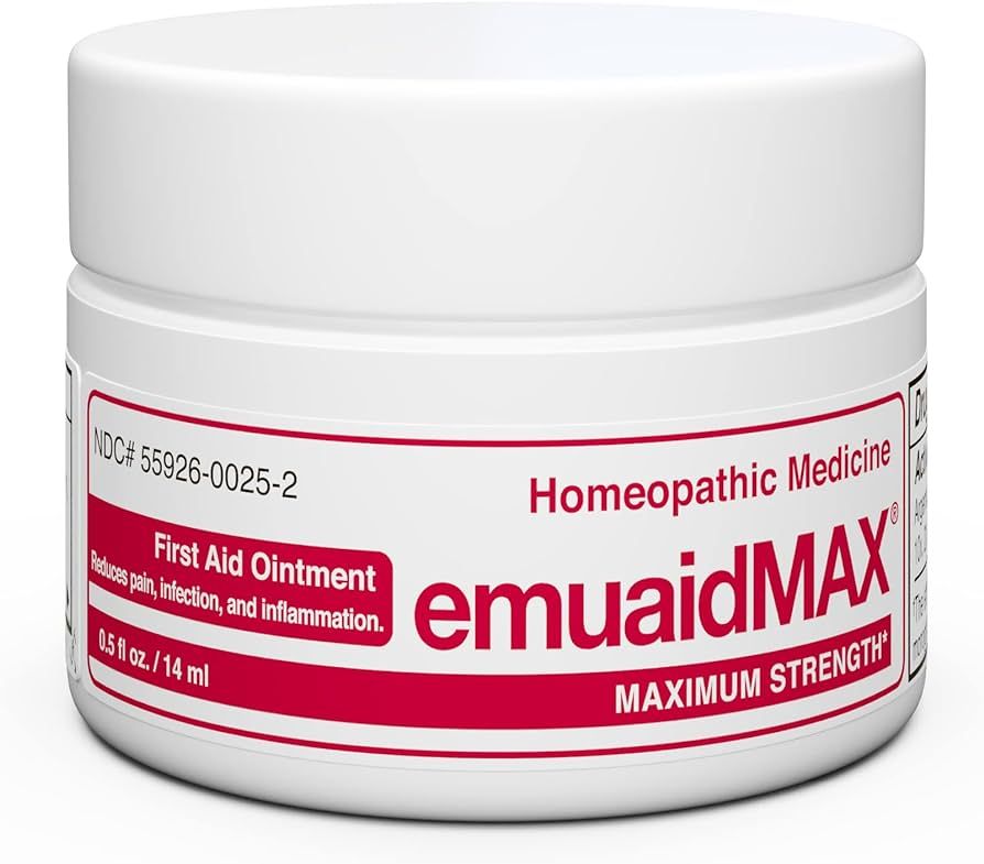 emuaid EMUAIDMAX Ointment 0.5oz - Eczema Cream. Maximum Strength Treatment. Use Max Strength for ... | Amazon (US)