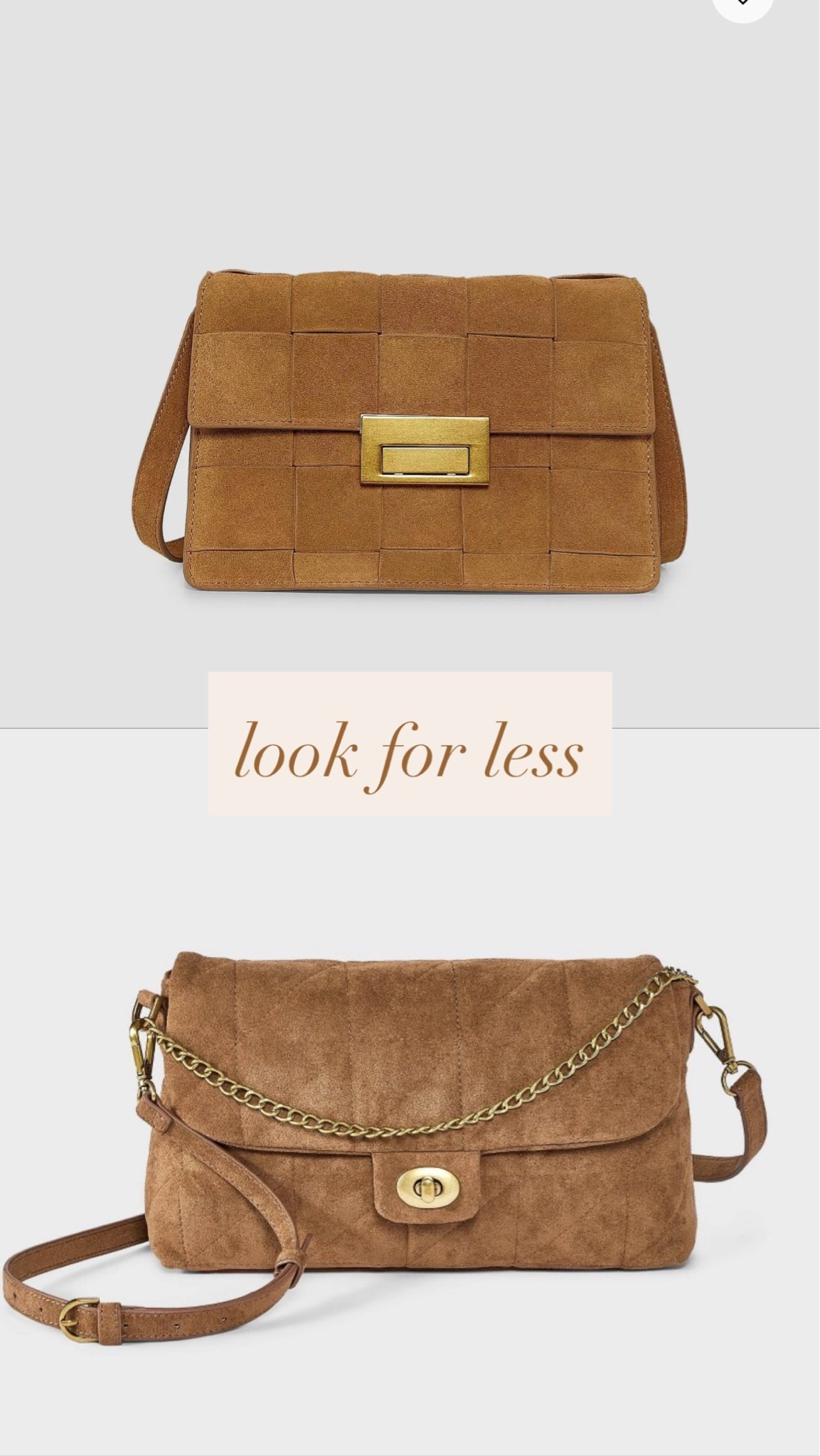 Target find, crossbody bag dupe, suede crossbody, fall bag, fall purse, loeffler Randall, clutch, brown suede, target accessories

#LTKootd #LTKSaleAlert #LTKSeasonal