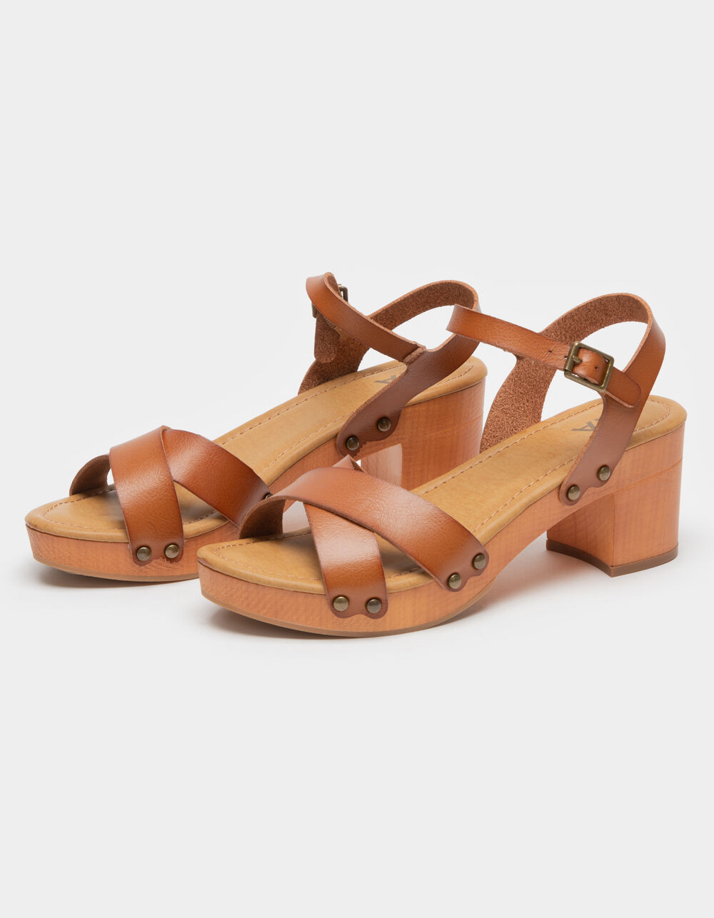 MIA Susan Womens Wooden Clog Sandals | Tillys