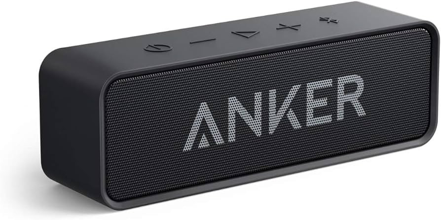 Anker Soundcore Upgraded Bluetooth Speaker with IPX5 Waterproof, Stereo Sound, 24H Playtime, Port... | Amazon (US)