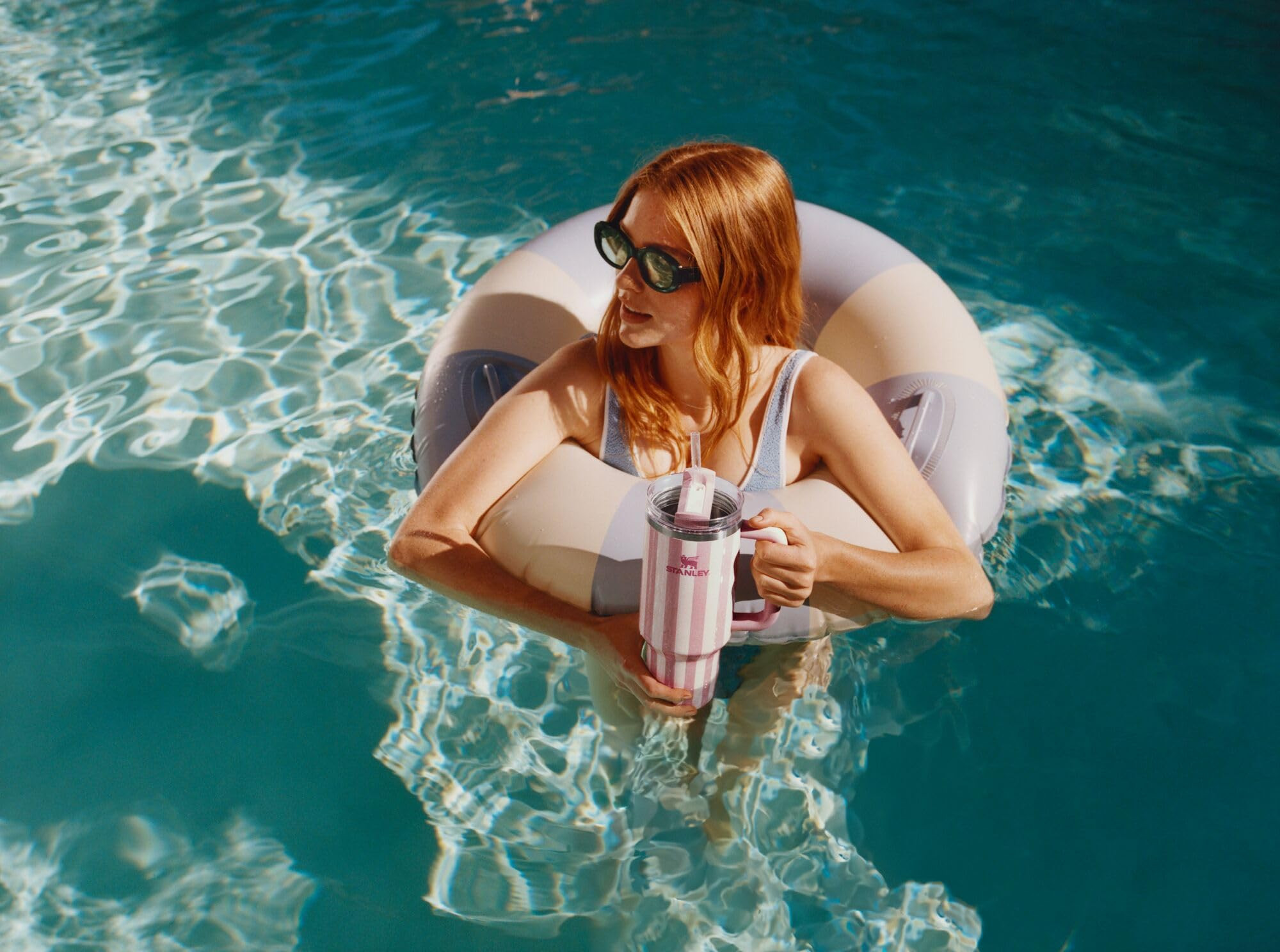 Stanley Quencher H2.0 Tumbler with Handle and Straw 40 oz | Flowstate 3-Position Lid | Cup Holder... | Amazon (US)