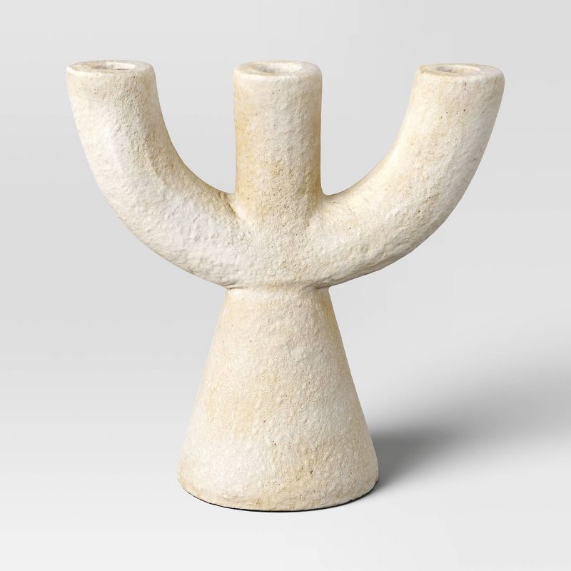 Ceramic Textured Candelabra - Threshold™ | Target