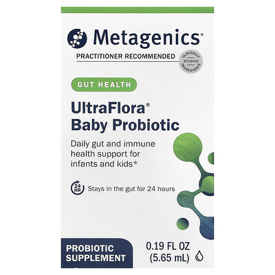 Metagenics, UltraFlora®, Baby Probiotic, 0.19 fl oz (5.65 ml) | iHerb