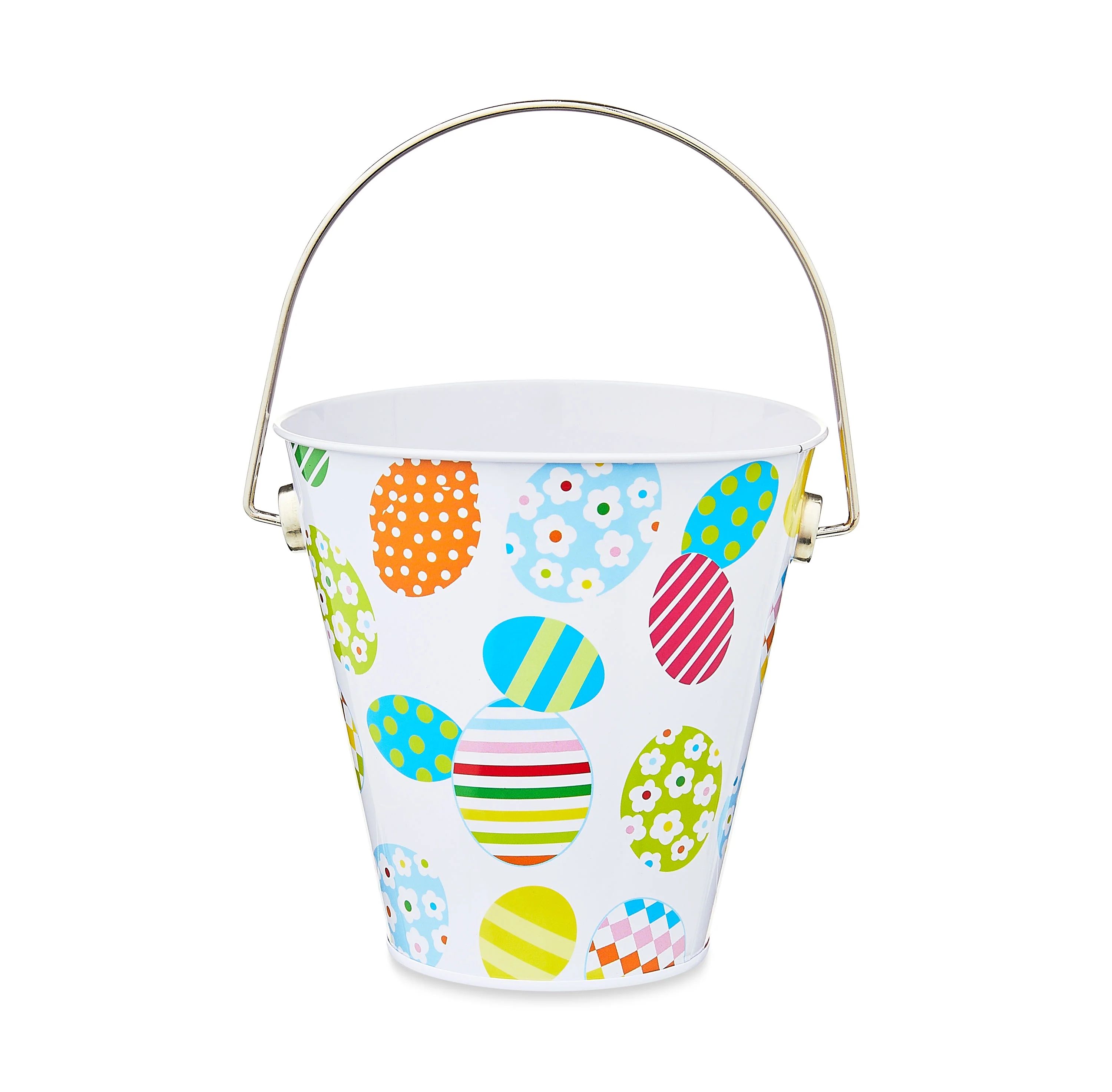 Easter Small Easter Eggs Tin Pail, 4.5", by Way To Celebrate | Walmart (US)