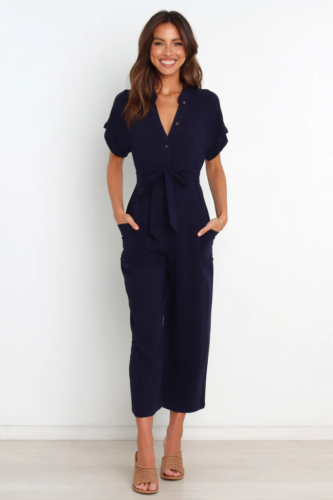 Maverick Jumpsuit - Navy | Petal & Pup (US)