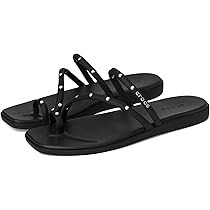 Crocs Women's Miami Toe Loop Sandal Flat | Amazon (US)