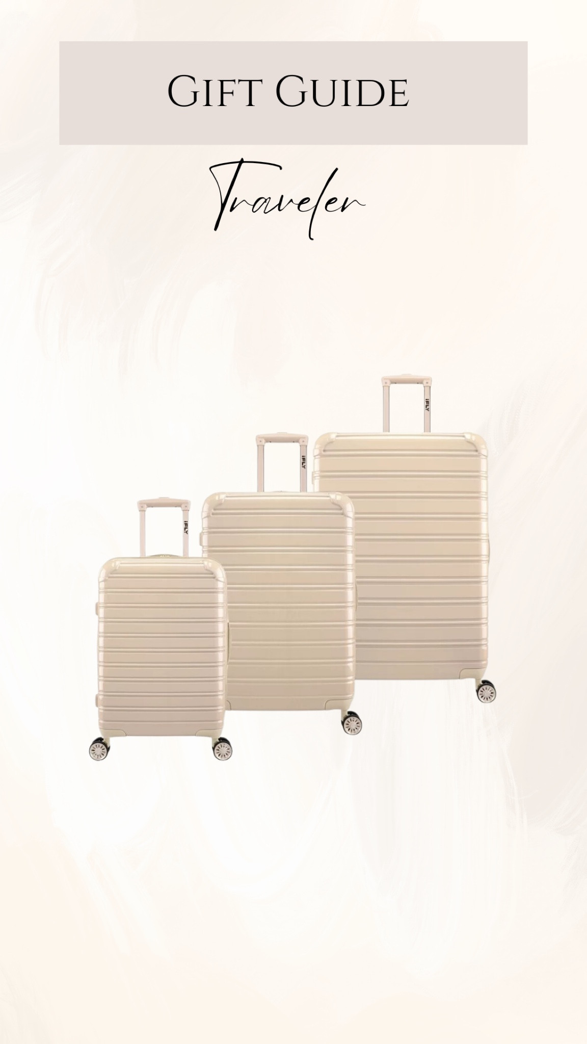 Gift guide for travelers. Christmas gift guide. Gifts for her. Gifts for him. Luggage set. Walmart finds. Ifly hardside luggage set. 

#LTKtravel #LTKHoliday #LTKGiftGuide