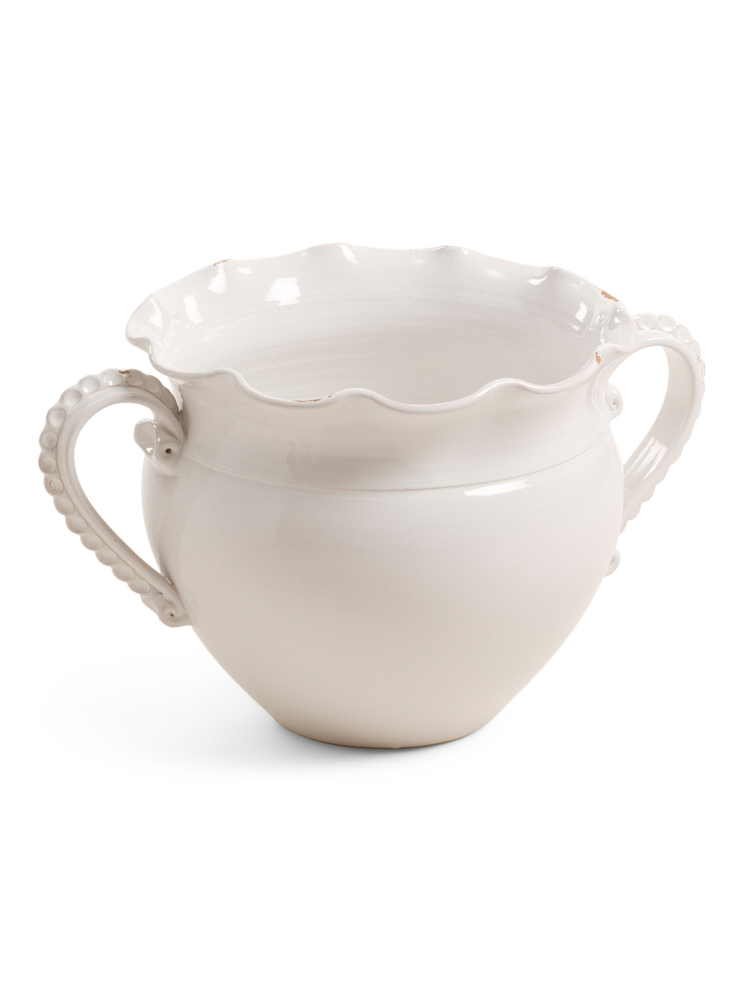 Made In Italy 19.75in Ceramic Cachepot Planter | Plants & Planters | Marshalls | Marshalls