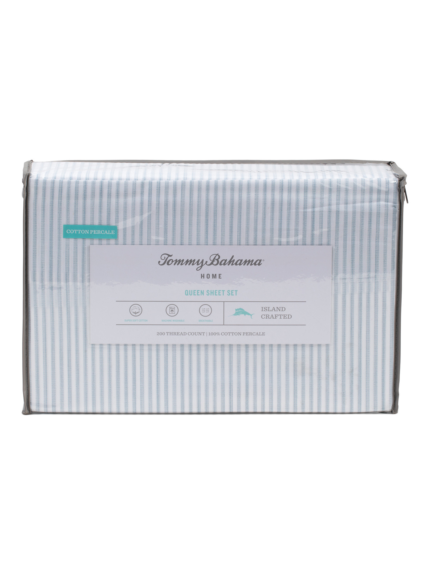 200tc Paloma Stripe Cotton Sheet Set | TJ Maxx