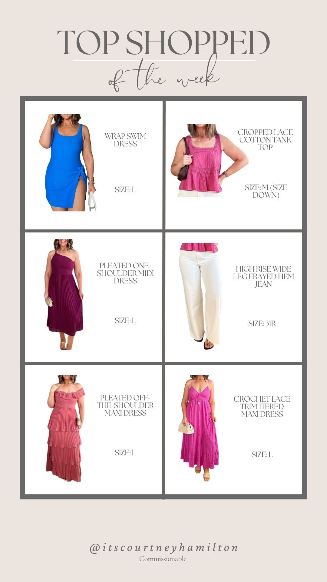 Top Shopped of the Week!! 

walmart, lulus, abercrombie, summer fashion, finds under 100, denim, maxi dress, wedding guest dress, courtney hamilton 

 #LTKootd #LTKSeasonal #LTKMidsize