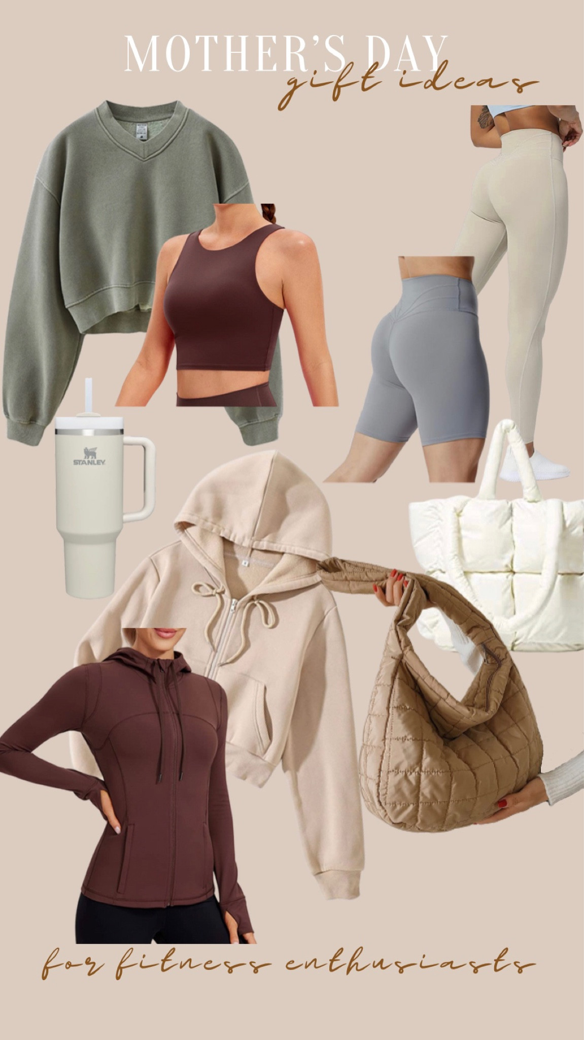 Mother’s Day Gift Guide - for the mom on the go!

All clothing linked is Lululemon or Aritzia inspired and are just *chef’s kiss*

#LTKfit #LTKstyletip #LTKGiftGuide