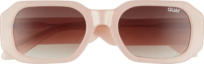 Quay Australia 44mm Hyped Up Square Sunglasses | Nordstrom | Nordstrom