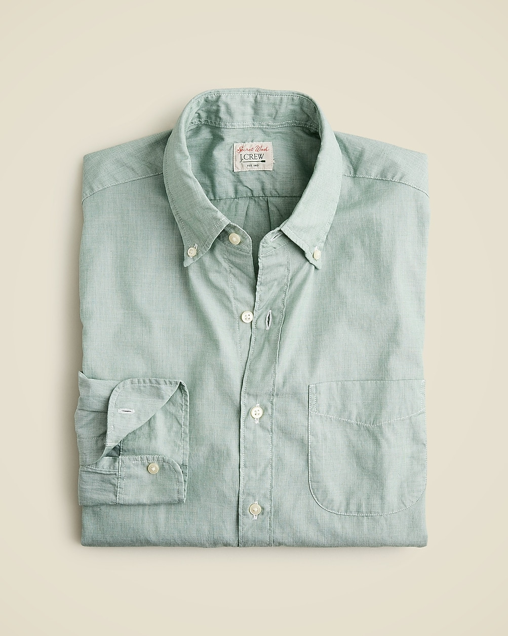 Secret Wash cotton poplin shirt | J. Crew US