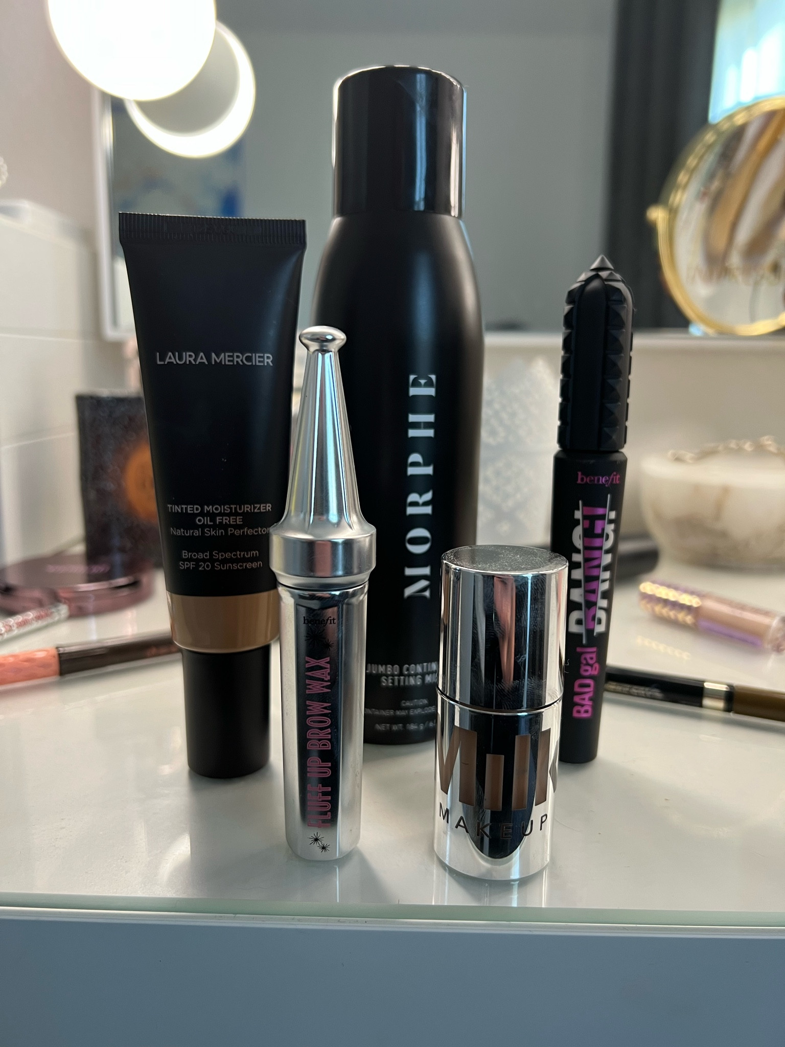 Makeup routine lately - love the morphe brand of setting spray!

#LTKfindsunder50 #LTKstyletip #LTKbeauty