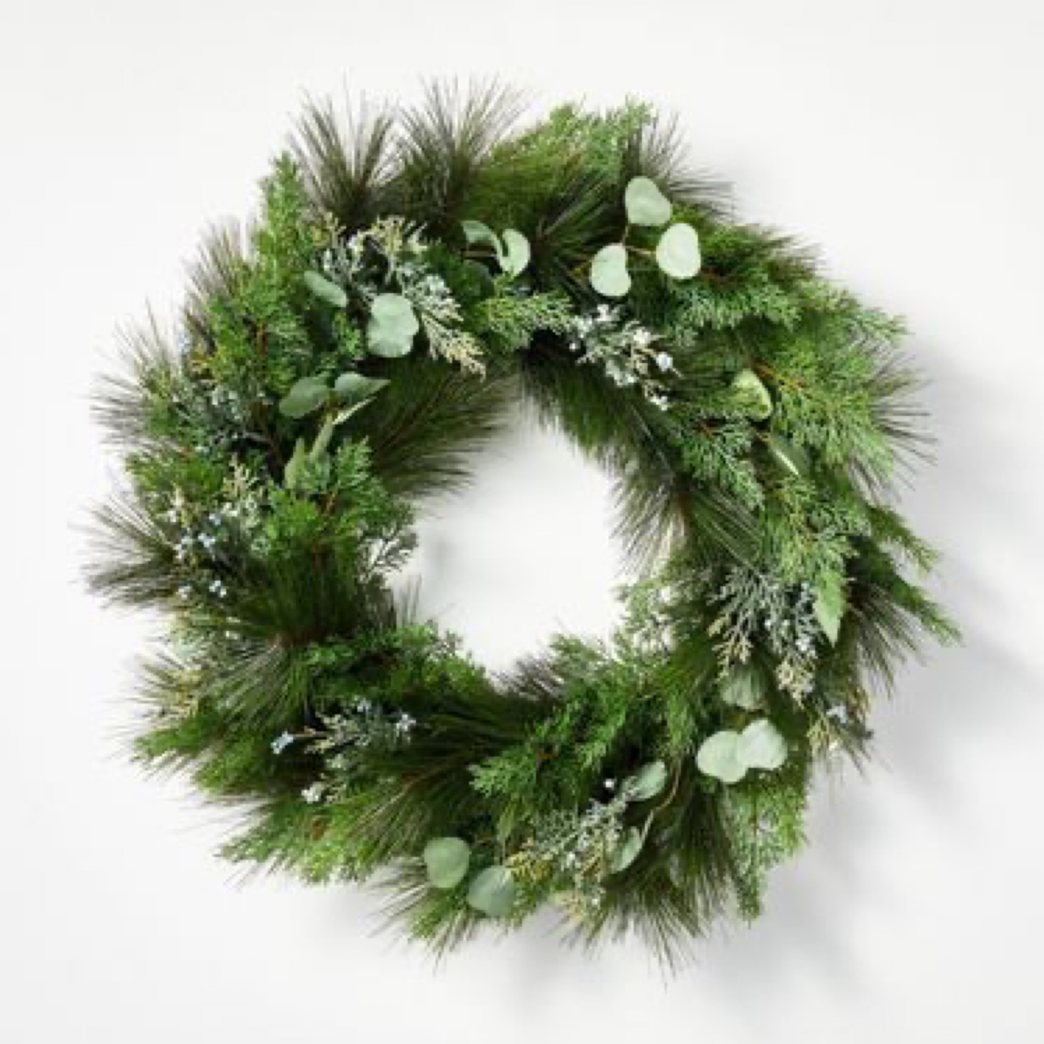 Gorgeous and realistic eucalyptus cedar pine faux wreath. 

Holiday decor
Decorations
Christmas decor
Home


#LTKunder100 #LTKHoliday #LTKSeasonal