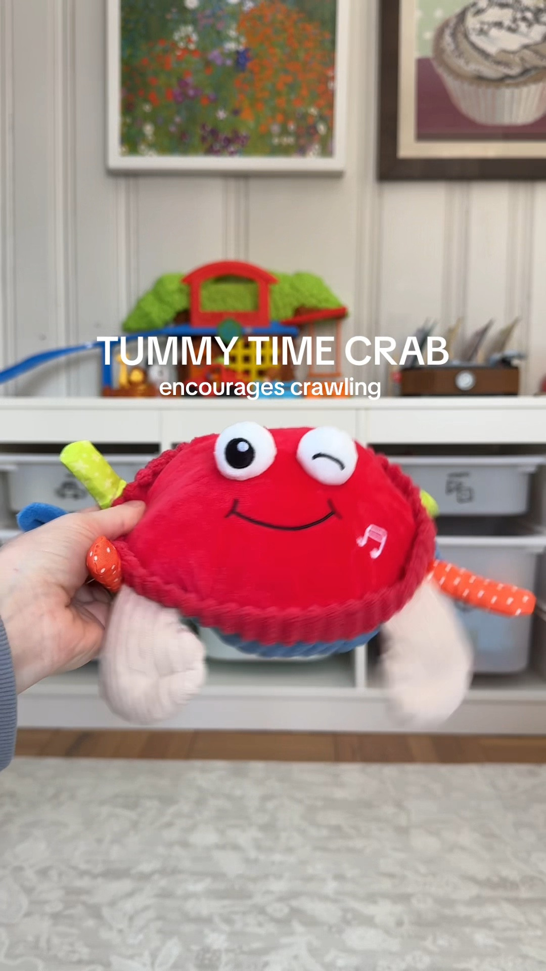 Timmy time toy to encourage crawling 

#LTKBaby #LTKKids #LTKmomlife