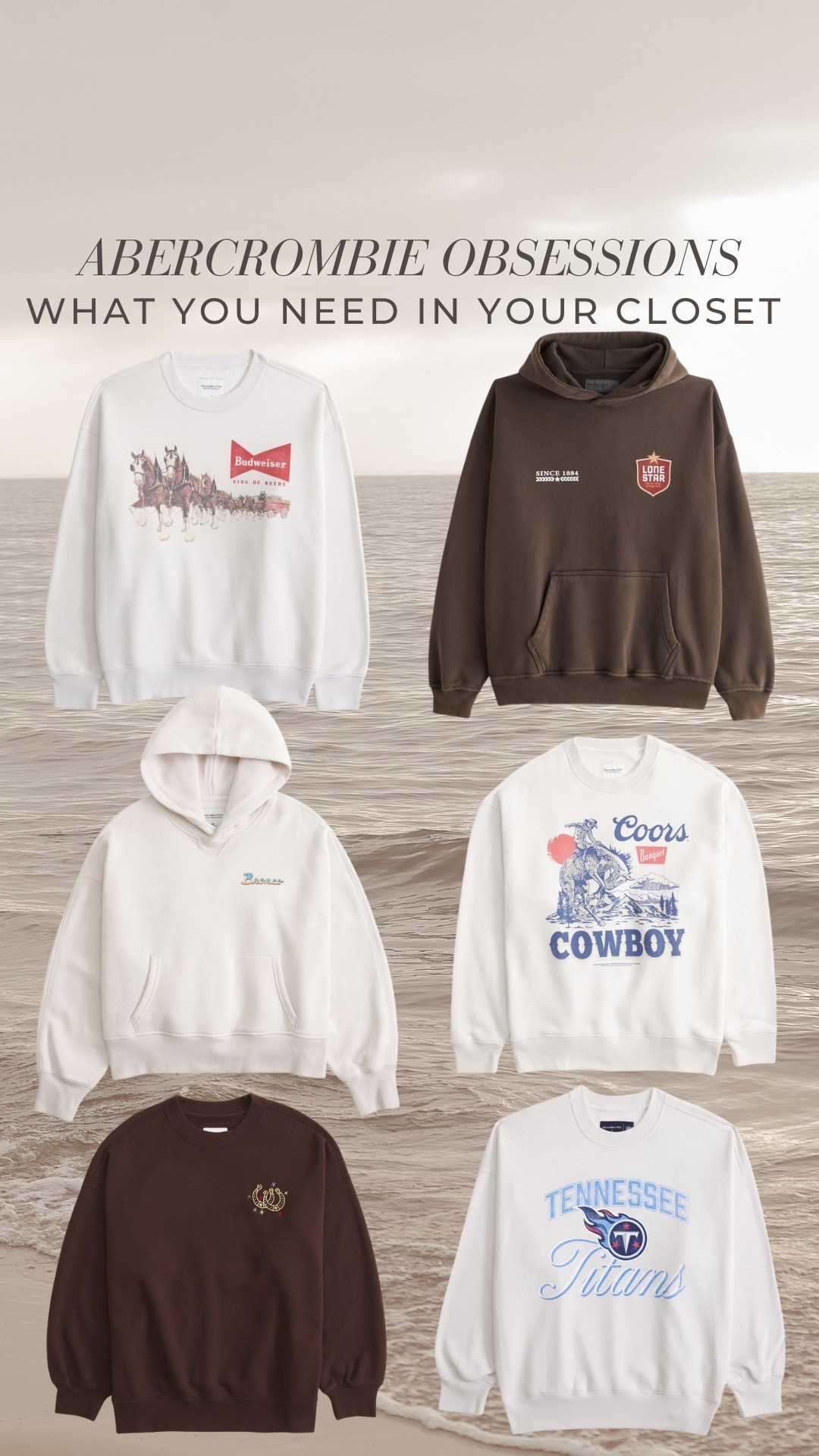 Abercrombie is killing it with the graphic crews + hoodies rn 🤎✨ These are the ones worth adding to cart (and trust me, they go fast 👀 

#LTKStyleTip #LTKSeasonal #LTKFindsUnder100