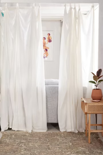 Knotted Window Curtain | Urban Outfitters (US and RoW)