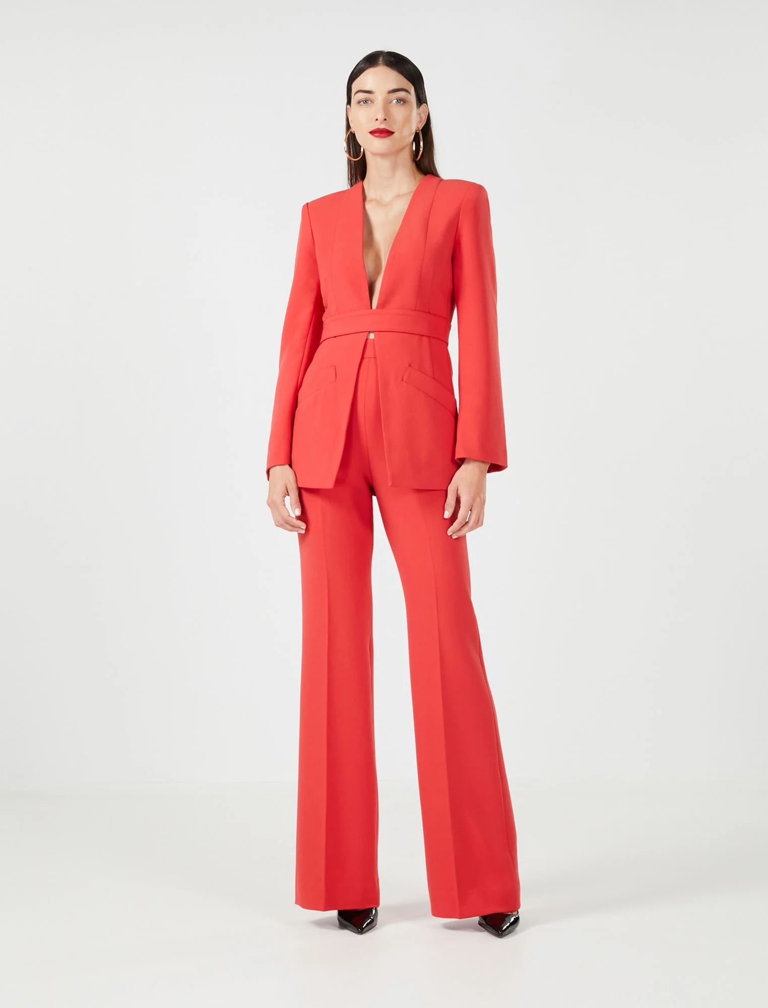 Rubicondo Alessia Open-Back Blazer | BCBGMAXAZRIA | BCBG Max Azria 