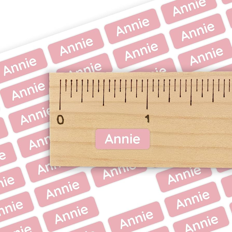 Mini Name Labels (175) - Custom Personalized Name Labels for Labeling Tiny Items, Washer and Drye... | Amazon (US)