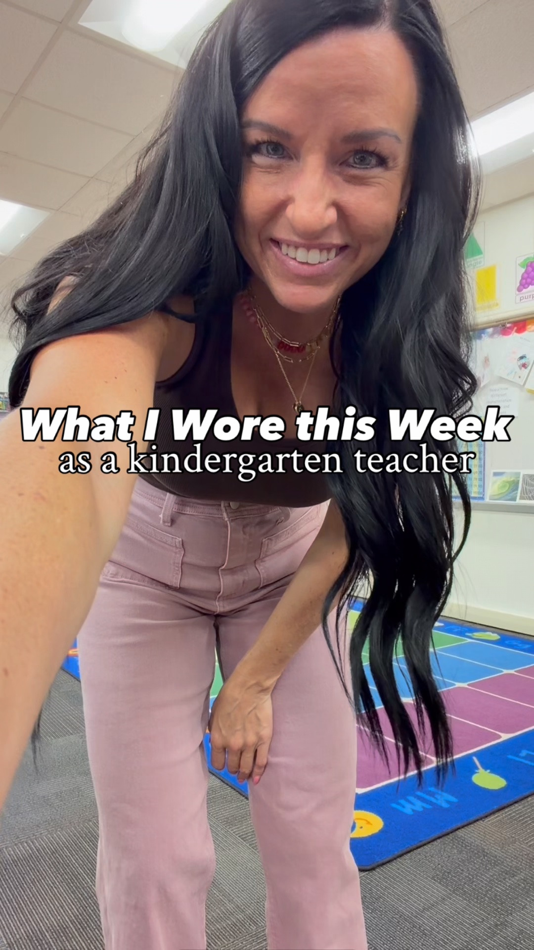 4 outfits I wore this week as a kindergarten teacher! 🍎 

Teacher outfit size & fit info: (I am 5’5” for reference and usually wear a size 4/27 and small.) I’m in my normal size 4/27 in the teacher pants and small in the tops. The Target sailor jeans are such a pretty mauve color and look great paired with white, black, ivory, brown, and navy! I love the straight leg black jeans and the straight leg blue jeans for casual Friday! (I sized down in both of those styles.) My gold and croc sandals fit true to size.


#teachergram #elementaryteachers #teacherfashion #teacherootd #teacheroutfit teachers of Instagram, teachers be like, what I wore this week to teach, real life outfits! @amazonfashion Amazon outfits, Target circle, Target teacher outfits, Target finds, Amazon fashion finds, @target @targetstyle casual workwear, fall jeans outfit, straight leg jeans, September outfit ideas, casual workwear

#LTKootd #LTKSaleAlert #LTKOver40