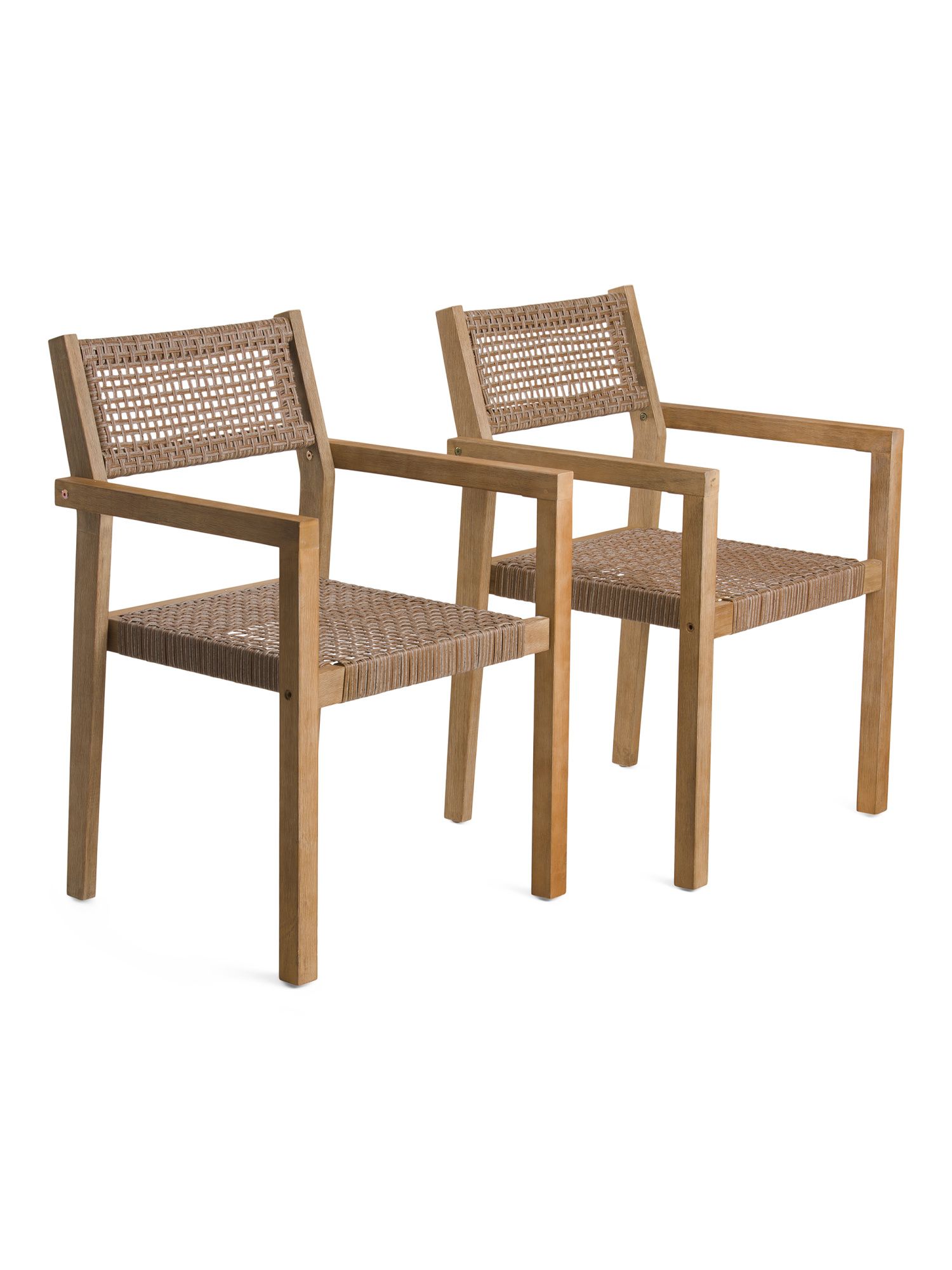 Set Of 2 Outdoor Dining Chairs | Furniture & Lighting | Marshalls | Marshalls