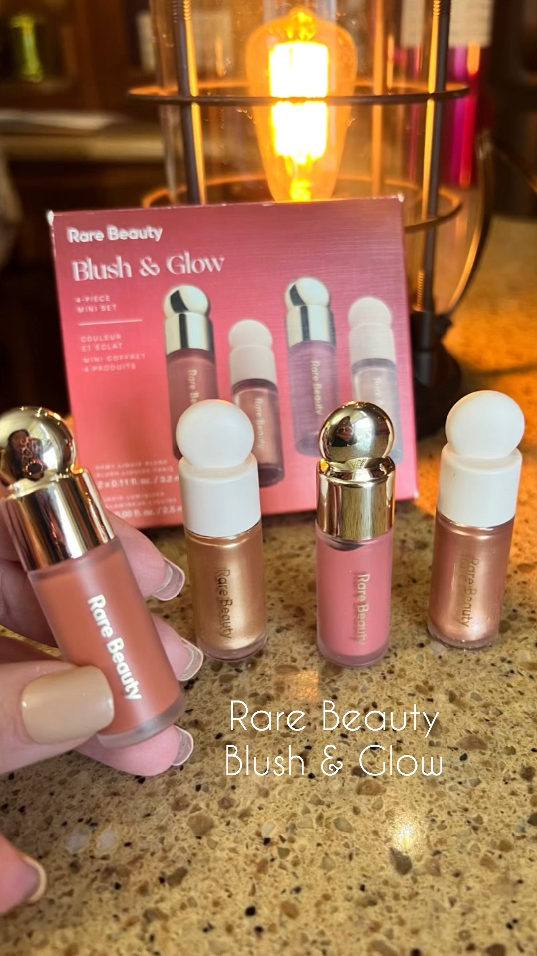 Rare Beauty Blush & Glow 4-Piece Mini Set