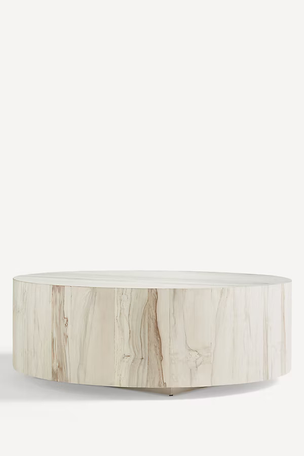 Swirled Drum Coffee Table | Anthropologie (US)
