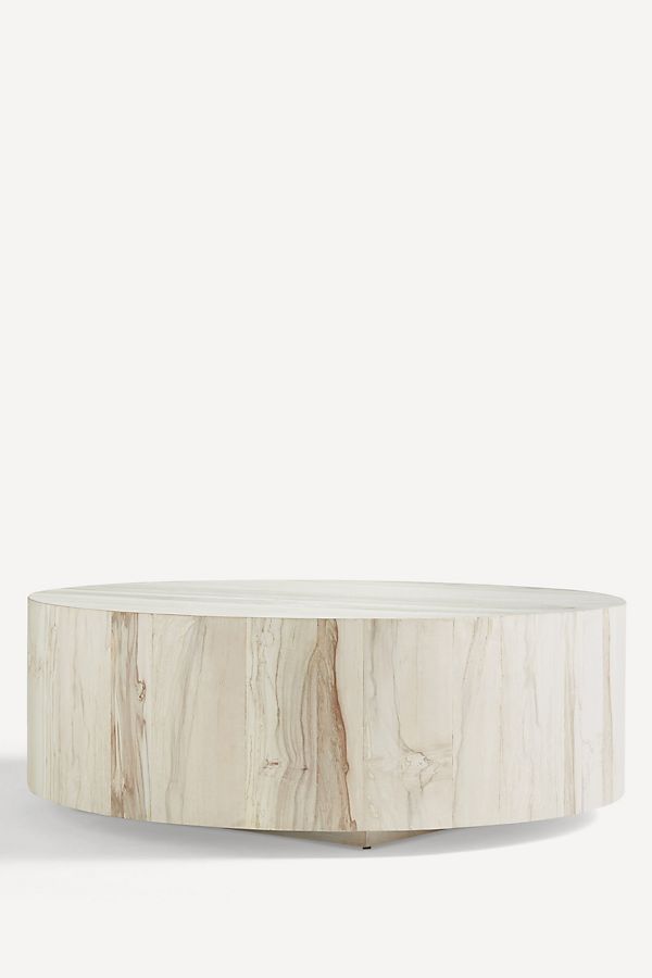 Swirled Drum Coffee Table | Anthropologie (US)