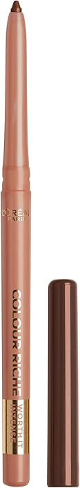 L'Oreal Paris Colour Riche Lip Liner Pencil, Creamy Pencil with Omega 3 and Vitamin E, 570 Worth ... | Amazon (US)