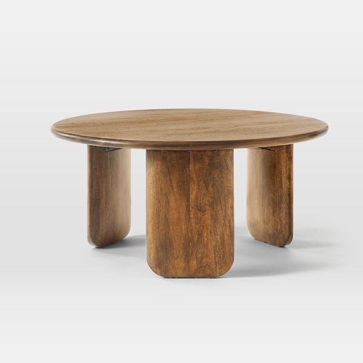 Anton Solid Wood Coffee Table - Round | West Elm (US)