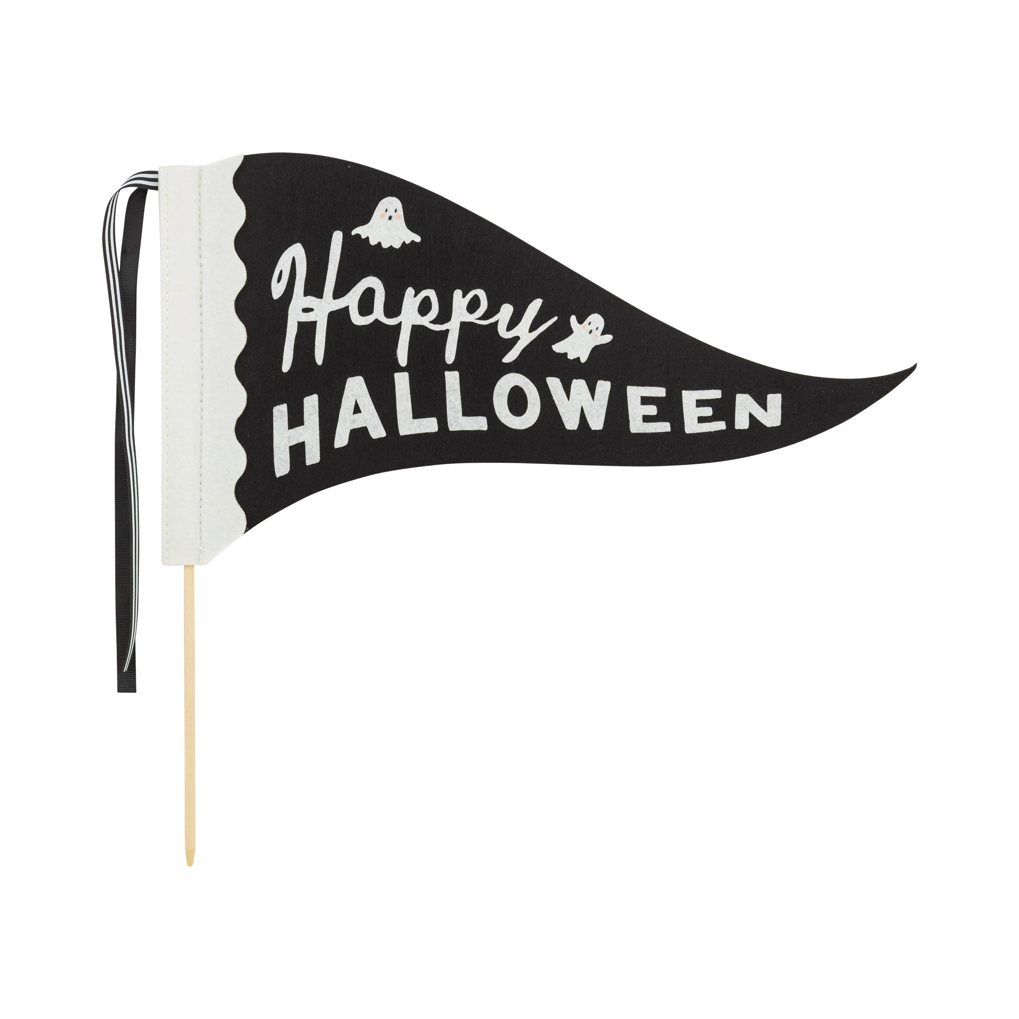 Booquette Happy Halloween Felt Pennant | My Mind's Eye
