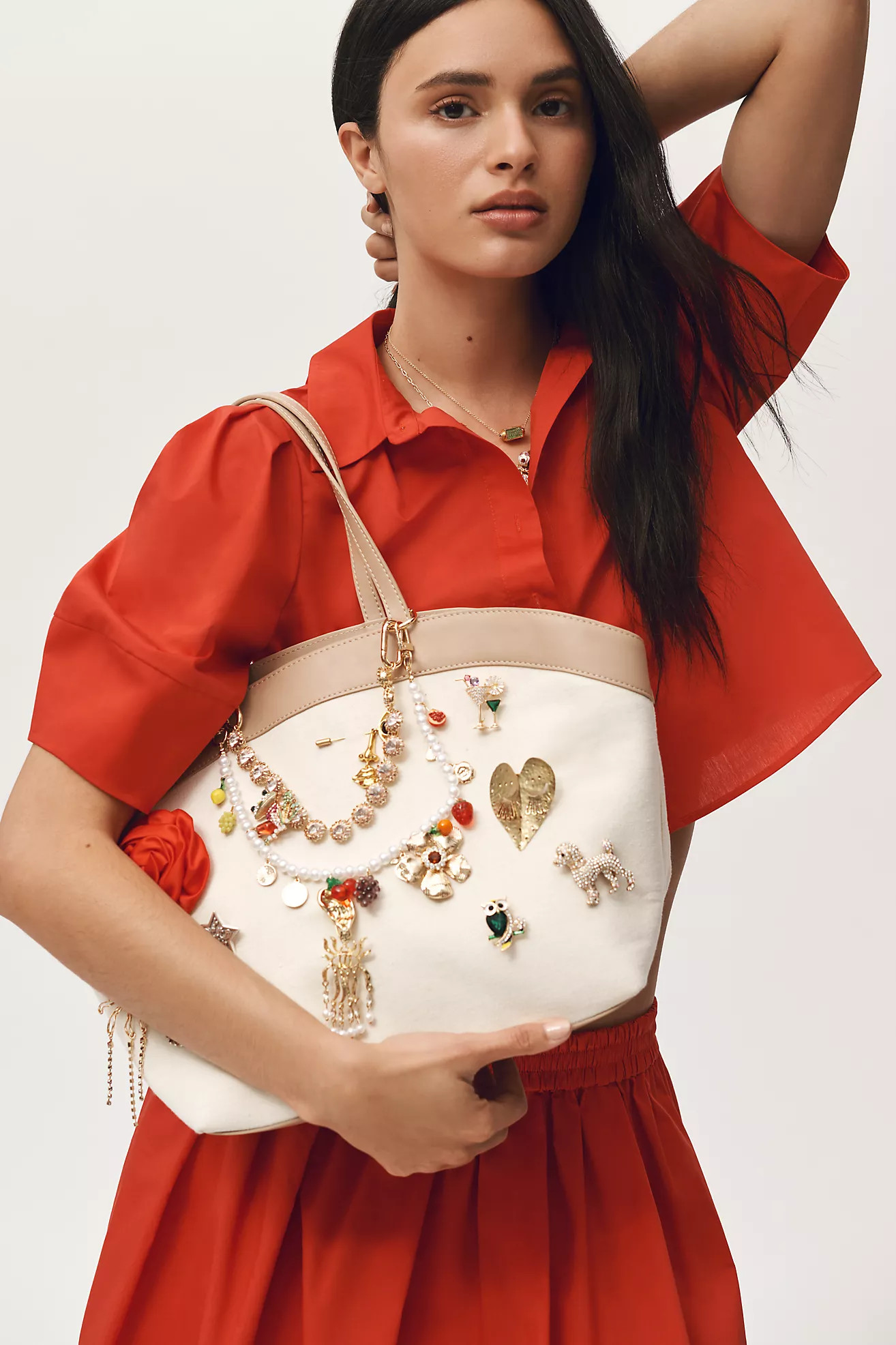 Icon Pearl Bag Charm | Anthropologie (US)