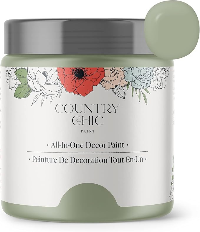 Country Chic All-in-One Chalk Paint for Furniture, Cabinets, Home Decor, Eco-Friendly, Matte Fini... | Amazon (US)