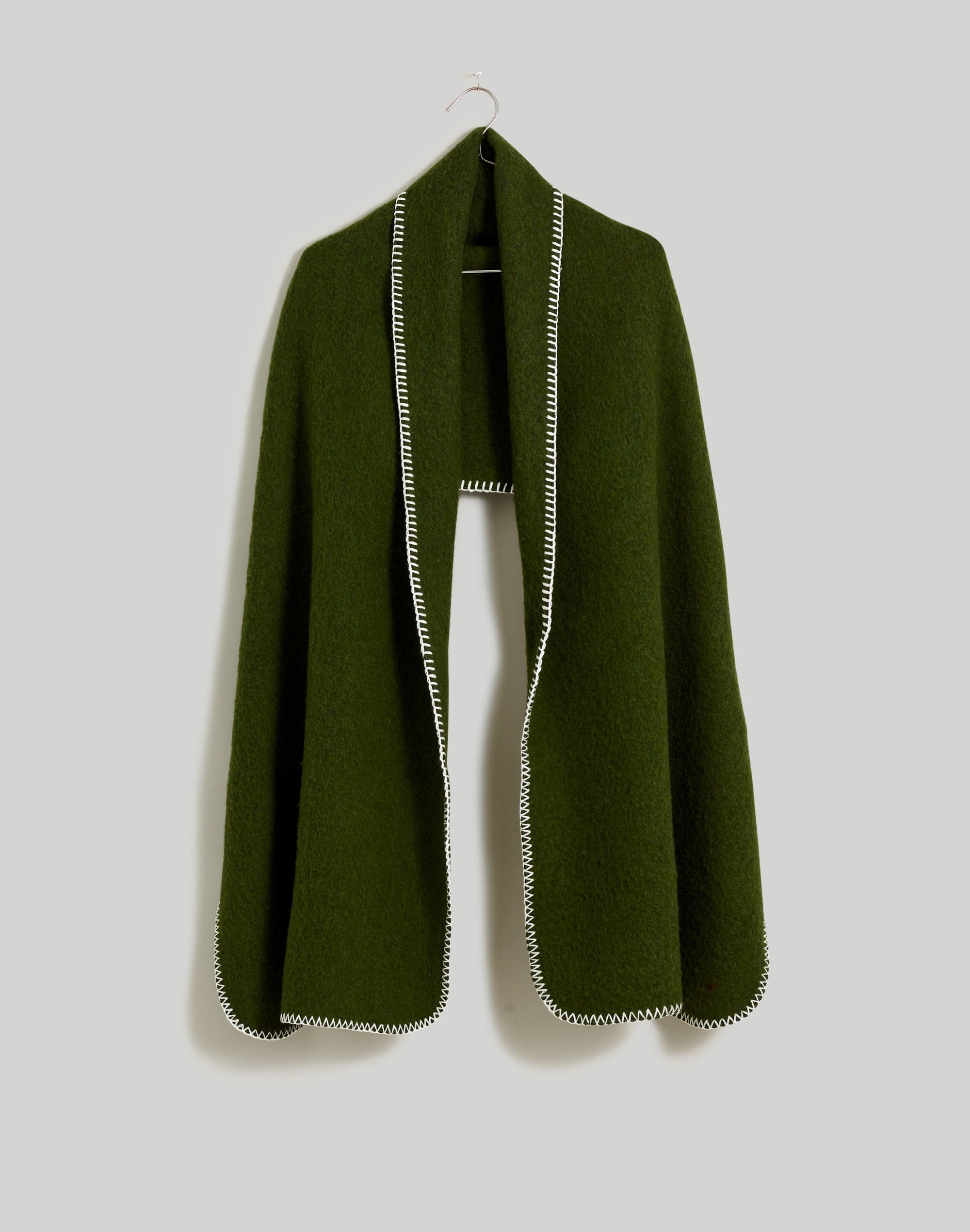 Blanket-Stitch Scarf | Madewell