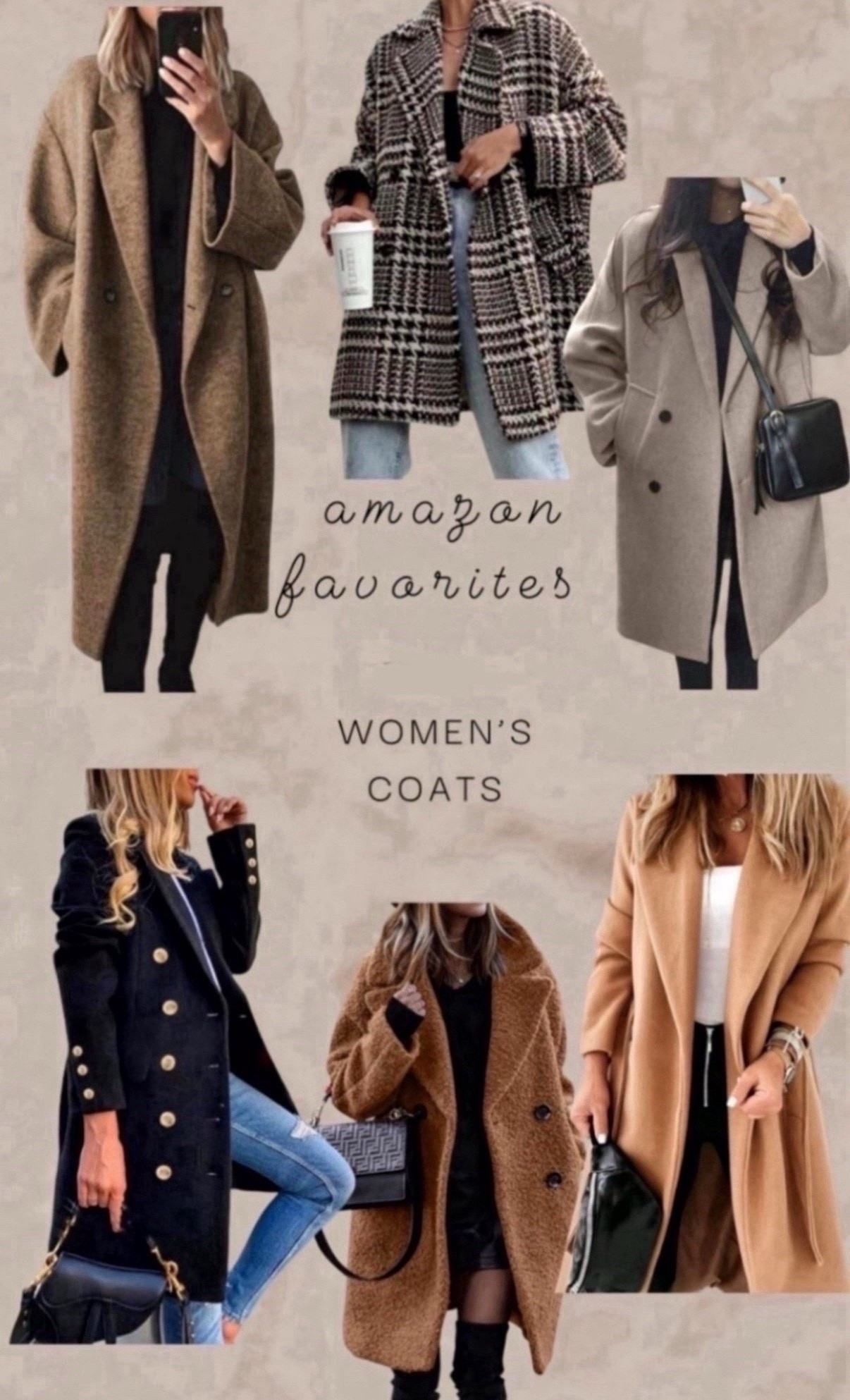 round up of all the trending coat styles 2025


#coats #longcoat #oversizedcoat #trenchcoat #teddycoat #wintercoats #amazonfashion