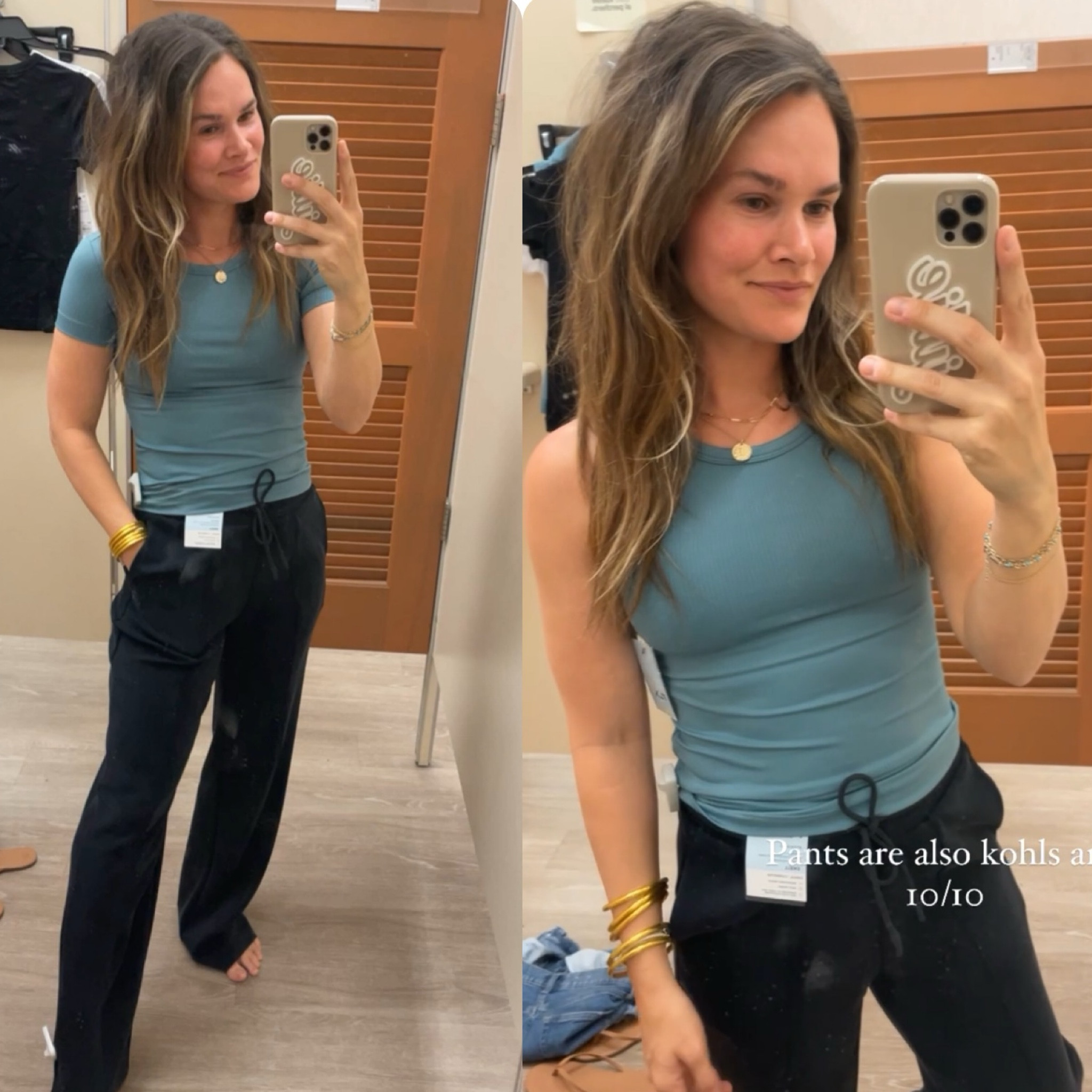 . Y’all I LOVE these tops I bought all of them. Detailing, fit and quality feel so high end. Ribbed material with a flattering fit and such gorgeous colors. I stuck with my normal small  ✨ 
.
#kohls #kohlsfinds #loungewear #loungesets #loungeset #casualstyle #casualoutfit #matchingset 

#LTKsalealert #LTKfitness #LTKfindsunder50