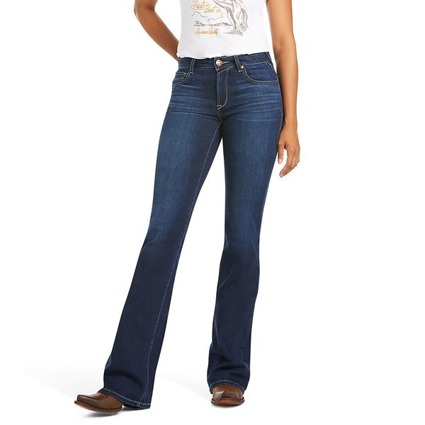 Women's Ariat Katie Slim Fit Flare Jeans Maya 31 33 | Scheels