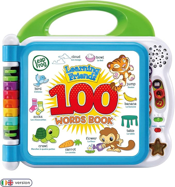 LeapFrog 601503 Learning Friends 100 Words Baby Book Educational and Interactive Bilingual Playbo... | Amazon (UK)