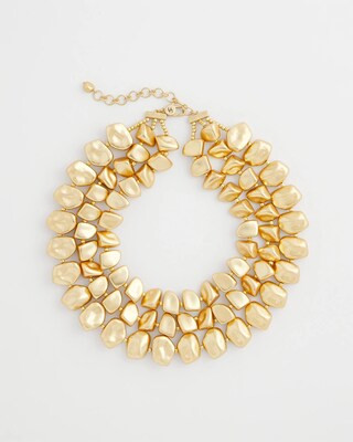 Chico’s Originals Chunky Gold Multistrand Necklace | Chico's | Chico's