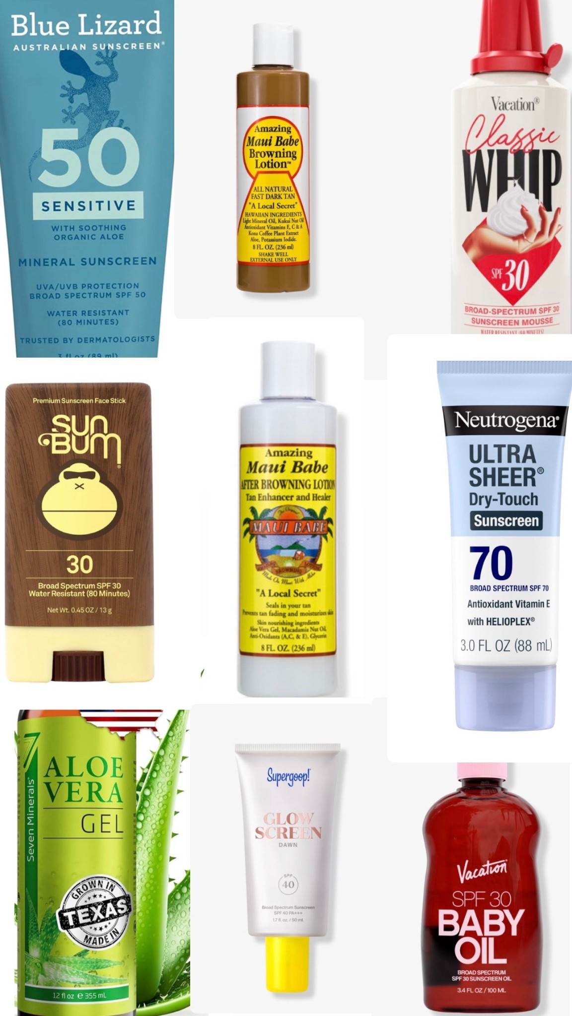 If you’re traveling this spring break, please stock up on your sunscreen & after sun products! I promise, ya won’t regret it. We have a pool, so these are my absolute favorite for anytime we’re in the sun! ☀️ 

#LTKSwim #LTKTravel #LTKmomlife