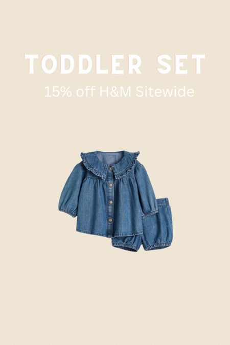 I unfortunately missed the sale when I ordered this for Ella last week, but hope y’all can take advantage of it! Cute little toddler girl spring outfit :)

#spring
#toddler

#LTKSeasonal #LTKkids #LTKbaby