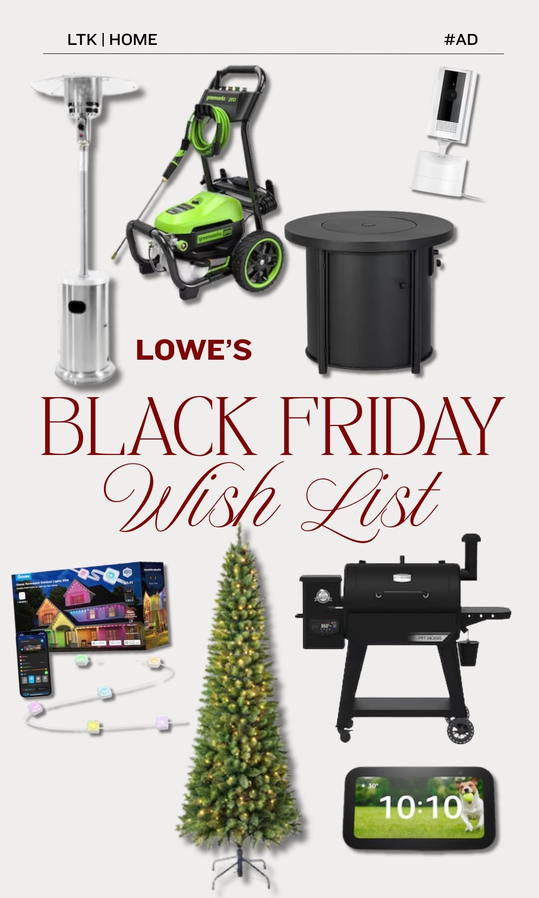 #AD | Sharing my top picks from the @loweshomeimprovement Early Black Friday Sale — so many of our most-used home and backyard essentials are marked down right now. 

Linked them here in my @shop.ltk

#liketkit #LowesPartner 

#LTKSaleAlert #LTKCyberWeek #LTKHome