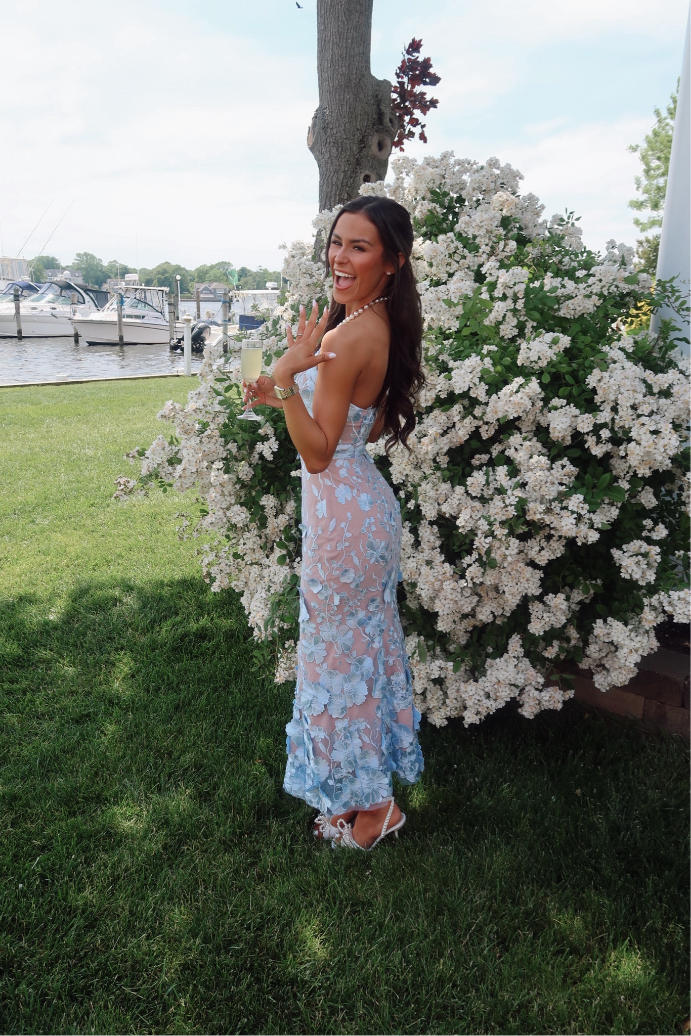 BRIDAL SHOWER DRESS OF MY DREAMS 💙💍 #brides #bridetobe #bridalparty #wedding #somethingblue

#LTKWedding